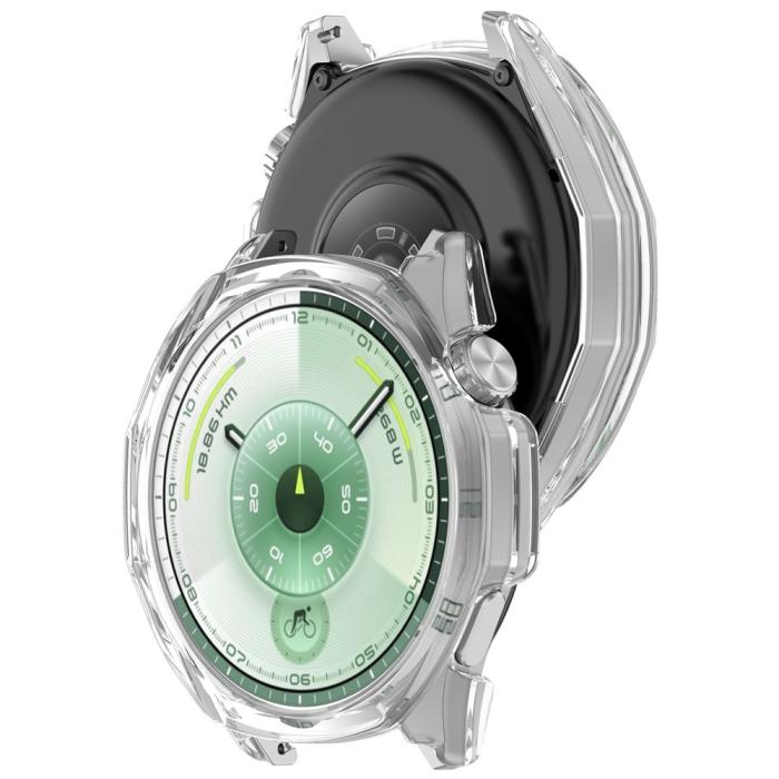 Bild 4,  Huawei Watch GT 6 46 mm Skal Transparent - Teknikhallen.se