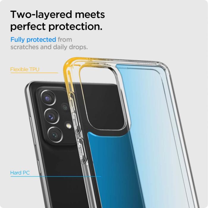 Bild 3, Spigen Spigen Samsung Galaxy A53 5G Skal Ultra Hybrid Crystal Clear - Teknikhallen.se