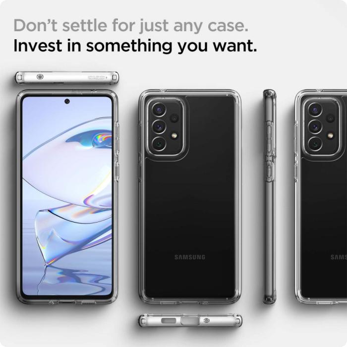 Bild 5, Spigen Spigen Samsung Galaxy A53 5G Skal Ultra Hybrid Crystal Clear - Teknikhallen.se