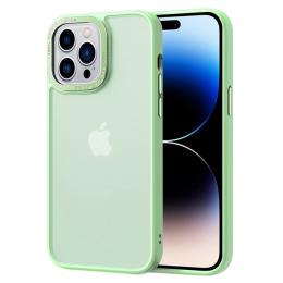  iPhone 14 Pro Skal Classic Hybrid Matt Matcha Green - Teknikhallen.se