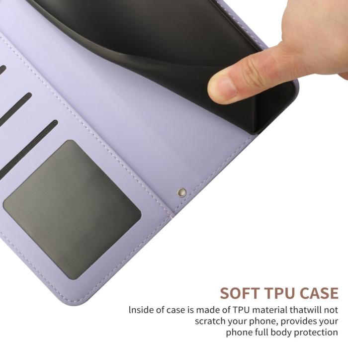 Bild 4,  Xiaomi 13T / 13T Pro Fodral Med Tryck Lila - Teknikhallen.se