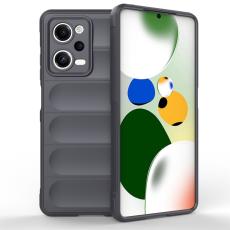  Xiaomi Redmi Note 12 Pro 5G Skal Magic Shield Gr&aring; - Teknikhallen.se
