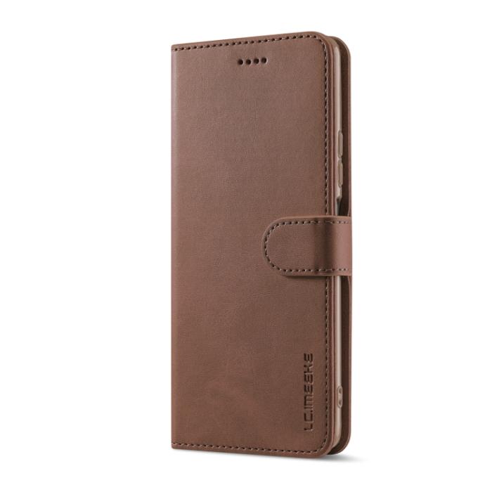 Bild 2, LC.IMEEKE LC.IMEEKE Xiaomi 12 Fodral Läder Brun - Teknikhallen.se