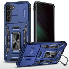  Samsung Galaxy S23 Plus Skal Ring CamShield Bl&aring; - Teknikhallen.se