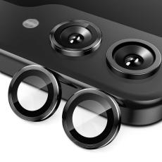 ENKAY ENKAY Galaxy Z Flip 6 Linsskydd H&auml;rdat Glas Svart - Teknikhallen.se