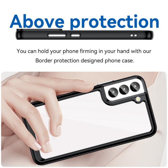 Bild 4,  Samsung Galaxy S23 Skal Akryl/TPU Svart - Teknikhallen.se