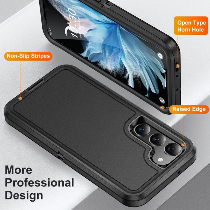 Bild 2,  Galaxy S25 Plus / S24 Plus Skal Xtreme Shockproof Svart - Teknikhallen.se