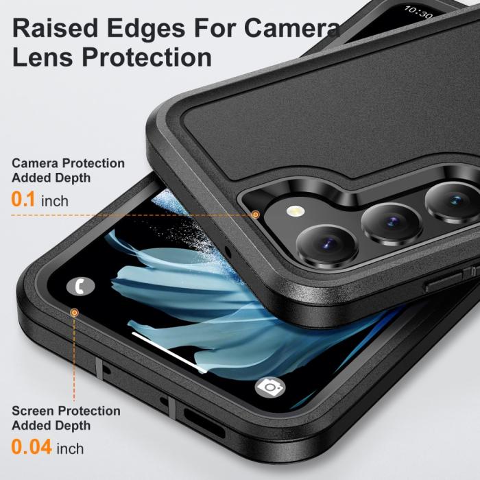 Bild 4,  Galaxy S25 Plus / S24 Plus Skal Xtreme Shockproof Svart - Teknikhallen.se