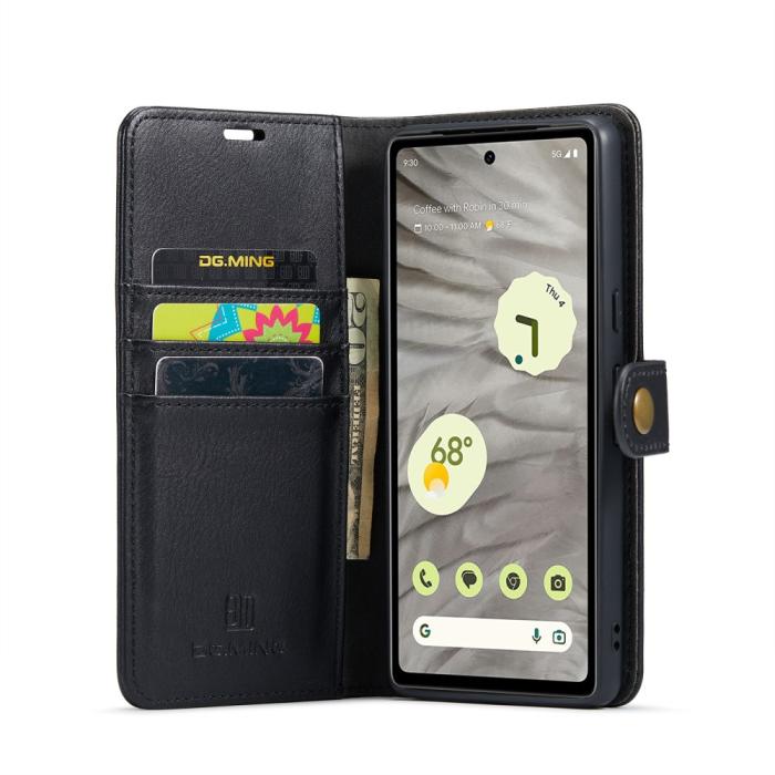 Bild 2, DG.MING DG.MING Google Pixel 8A 2in1 Magnet Fodral Svart - Teknikhallen.se