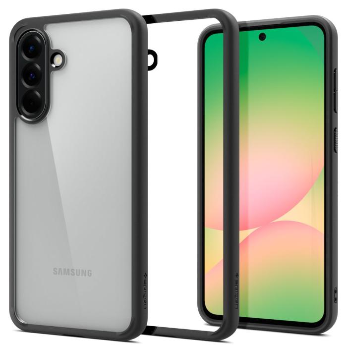 Bild 3, Spigen Spigen Samsung Galaxy A56 5G Skal Ultra Hybrid Matt Svart - Teknikhallen.se