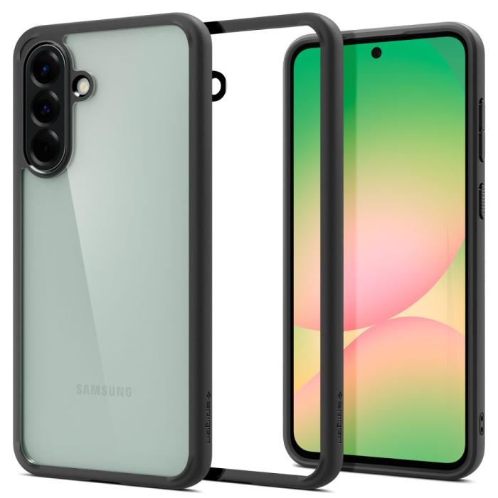 Bild 4, Spigen Spigen Samsung Galaxy A56 5G Skal Ultra Hybrid Matt Svart - Teknikhallen.se