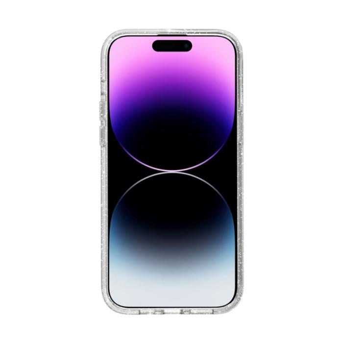 Bild 3,  iPhone 15 Pro Max Skal MagSafe Glitter Transparent - Teknikhallen.se