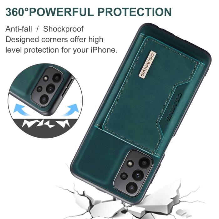 Bild 5, DG.MING DG.MING Galaxy A23 5G Skal 2in1 Magnetisk Avtagbart Kortfack - Teknikhallen.se