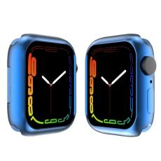  Apple Watch 7/8 45mm Skal TPU Electroplate Bl&aring; - Teknikhallen.se