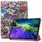  iPad Air 2020/2022/2024 / Pro 11 Fodral Tri-Fold Graffiti - Teknikhallen.se