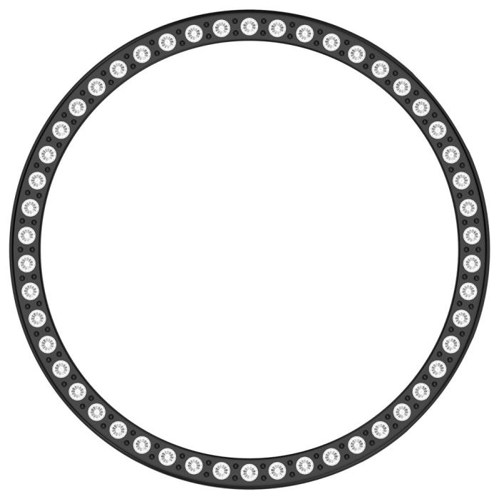 Bild 4,  Huawei Watch GT 6 41 mm Skal Strass Svart - Teknikhallen.se
