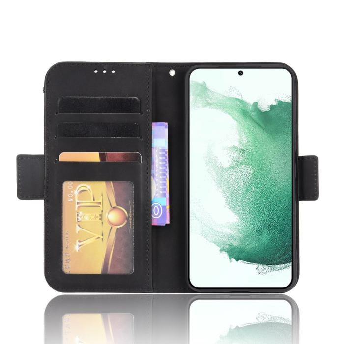 Bild 4,  Samsung Galaxy S22 Plus Fodral Avtagbart Kortfodral Svart - Teknikhallen.se