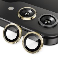 ENKAY ENKAY Galaxy Z Flip 6 Linsskydd H&auml;rdat Glas Guld - Teknikhallen.se