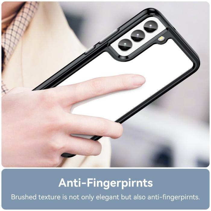 Bild 5,  Samsung Galaxy S23 Skal Akryl/TPU Svart - Teknikhallen.se