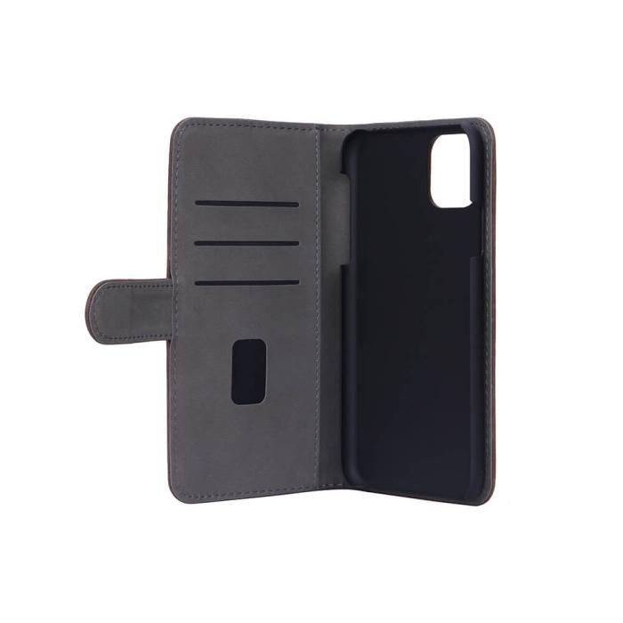 Bild 4, Gear GEAR iPhone 11 Pro Max Fodral Nubuck Läder Brun - Teknikhallen.se