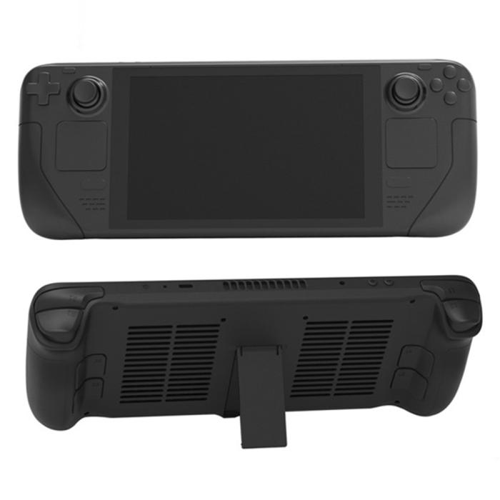 Bild 5,  Steam Deck / OLED Skal För Baksidan Med Kickstand Svart - Teknikhallen.se