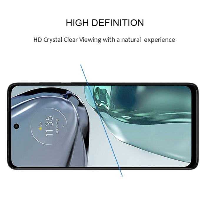 Bild 4,  Motorola Moto G32 / G62 5G Skärmskydd Heltäckande - Teknikhallen.se
