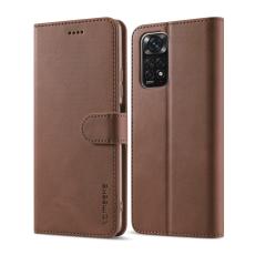 LC.IMEEKE LC.IMEEKE Xiaomi Redmi Note 11 Pro 5G Fodral L&auml;der Brun - Teknikhallen.se