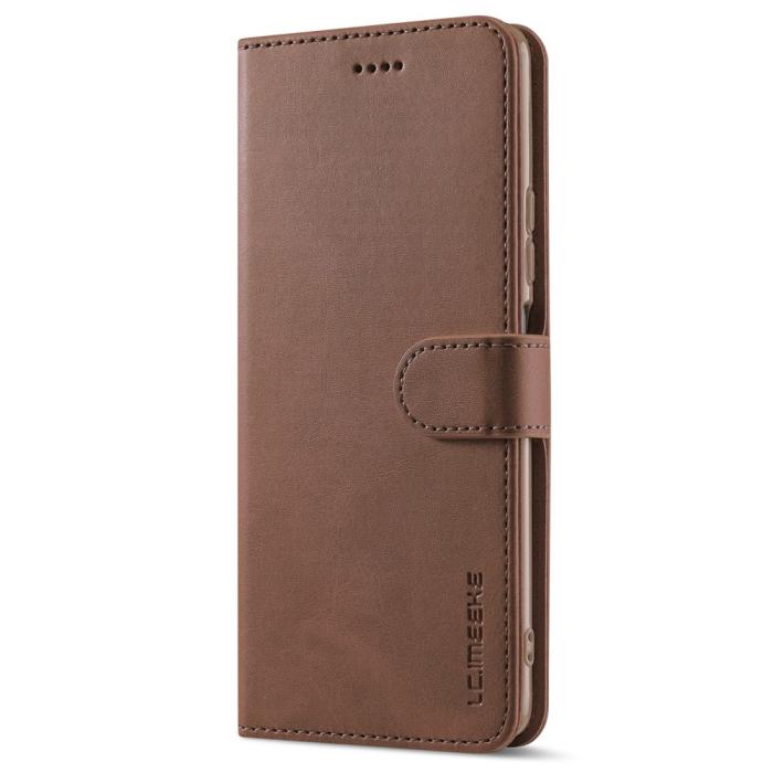 Bild 2, LC.IMEEKE LC.IMEEKE Xiaomi Redmi Note 11 Pro 5G Fodral Läder Brun - Teknikhallen.se