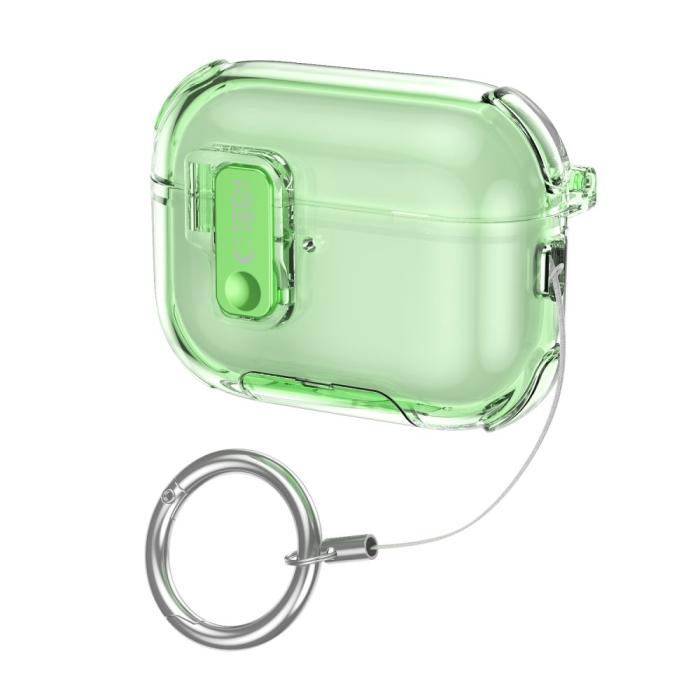 Bild 2, Tech-Protect Tech-Protect AirPods Pro 3 Skal Bounce Pro Matcha Green - Teknikhallen.se