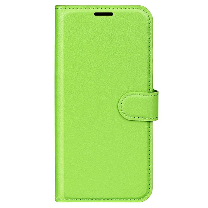 Bild 5,  Xiaomi Redmi 13C 4G Fodral Litchi Läder Grön - Teknikhallen.se