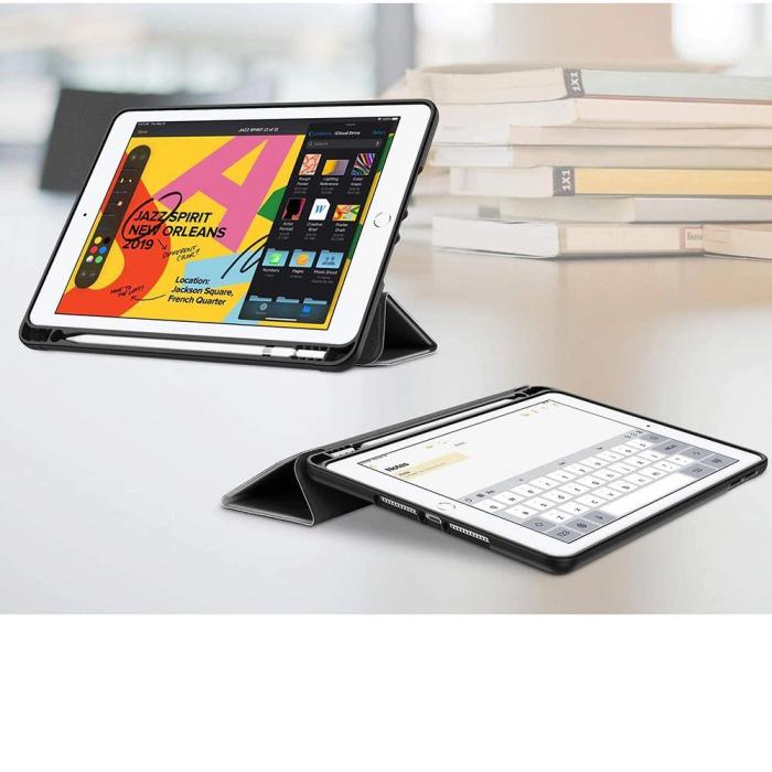 Bild 2, Tech-Protect Tech-Protect iPad 10.2 2019/2020/2021 Fodral Med Pennhållare Violet - Teknikhallen.se