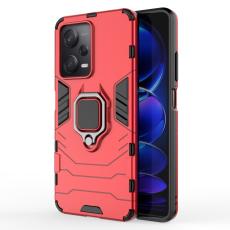  Xiaomi Redmi Note 12 Pro 5G Skal Ring Hybrid Armor R&ouml;d - Teknikhallen.se