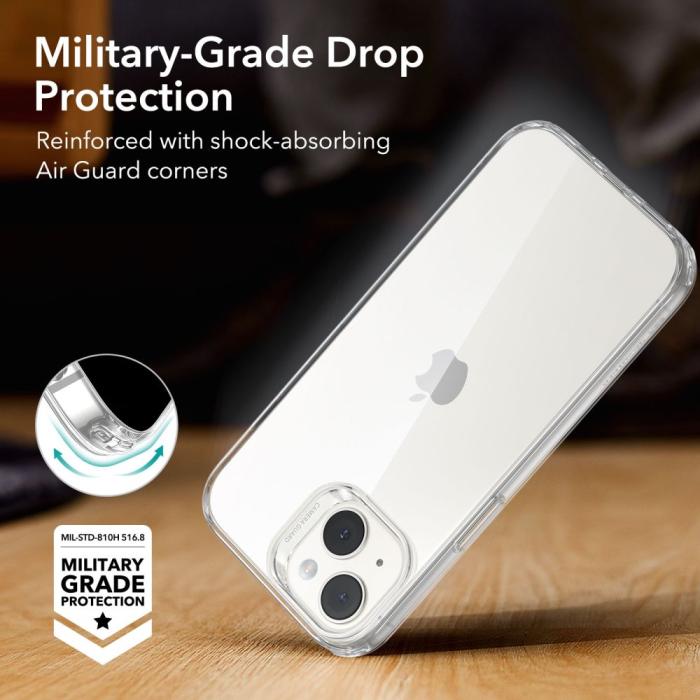 Bild 5, ESR ESR iPhone 15 Skal Project Zero Transparent - Teknikhallen.se