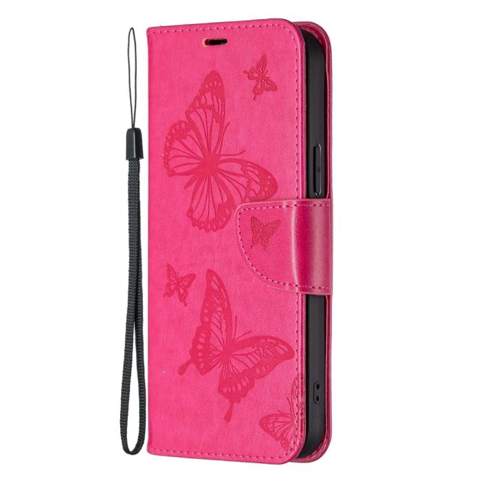 Bild 6,  Samsung Galaxy S23 Plus Fodral Fjärilar Rosa - Teknikhallen.se