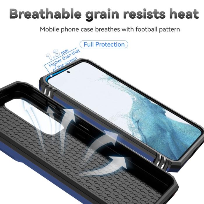 Bild 3,  Samsung Galaxy S23 Plus Skal CamShield Ring Blå - Teknikhallen.se