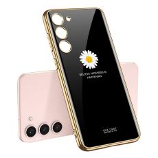 GKK GKK Galaxy S24 Skal H&auml;rdat Glas Electroplate Daisy - Teknikhallen.se