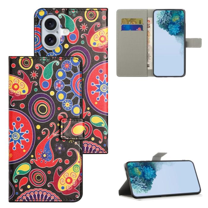 Bild 6,  iPhone 16 Plus Fodral Med Tryck Maneter - Teknikhallen.se