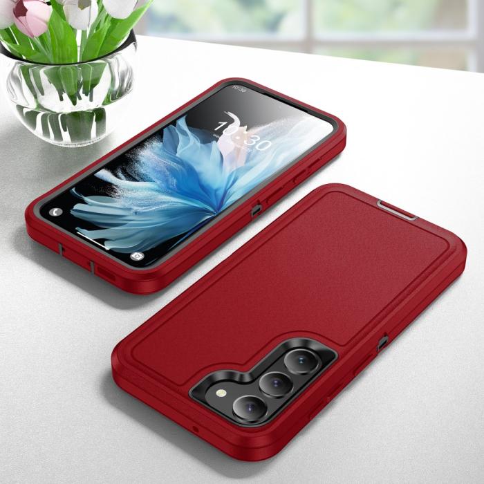 Bild 6,  Galaxy S25 Plus / S24 Plus Skal Xtreme Shockproof Röd/Svart - Teknikhallen.se