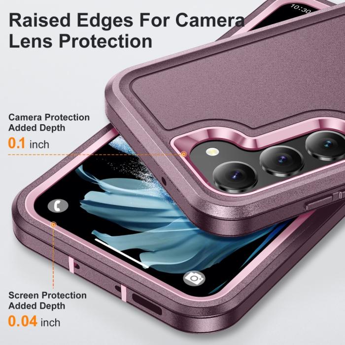 Bild 4,  Galaxy S25 Plus / S24 Plus Skal Xtreme Shockproof Lila/Rosa - Teknikhallen.se