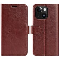  iPhone 15 Plus Fodral Crazy Horse L&auml;der Brun - Teknikhallen.se
