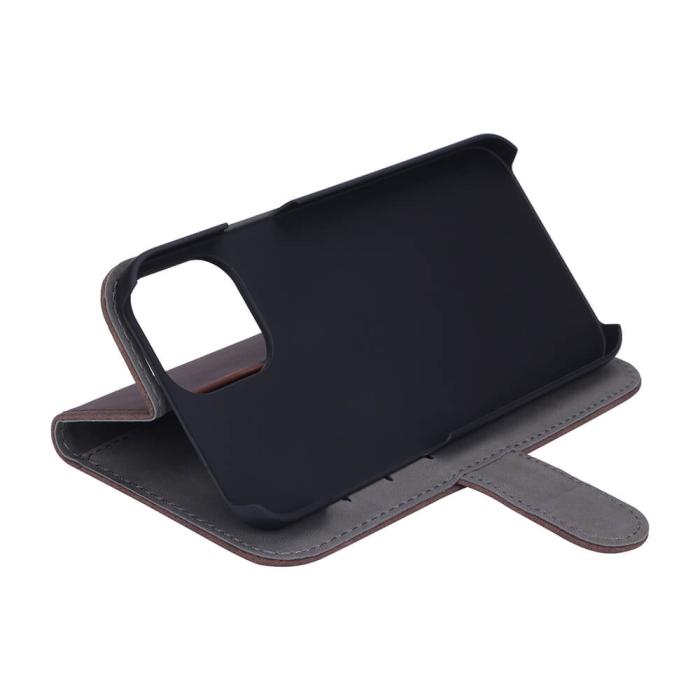 Bild 5, Gear GEAR iPhone 12 Pro Max Fodral Nubuck Läder Brun - Teknikhallen.se