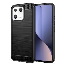  Xiaomi 13 5G Skal Borstad St&aring;l Textur Svart - Teknikhallen.se