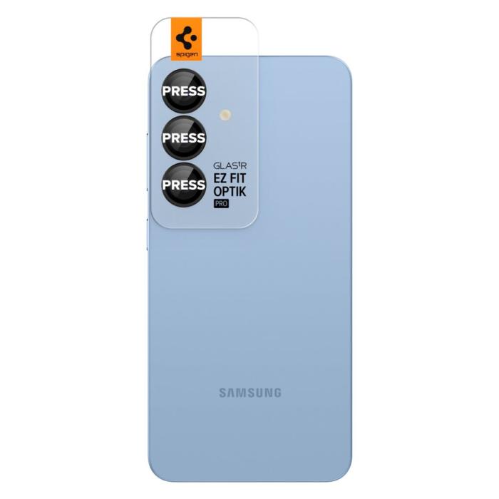 Bild 2, Spigen Spigen Galaxy S25 2-PACK Linsskydd Optik GLAS.tR 