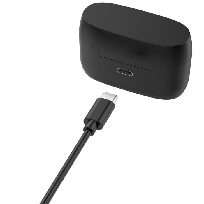 Bild 6,  Jabra Elite 4 / 3 Laddningsfodral Svart - Teknikhallen.se