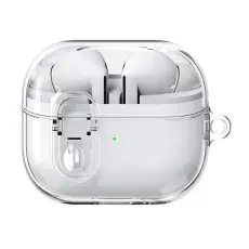  Samsung Galaxy Buds 3/3 Pro Skal Hybrid Transparent - Teknikhallen.se