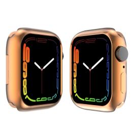  Apple Watch 7/8 45mm Skal TPU Electroplate Roséguld - Teknikhallen.se