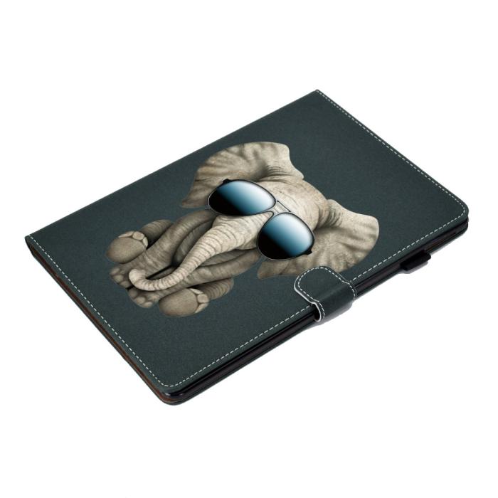 Bild 5,  iPad Air 2026-2020 / Pro 11 Fodral Case Stand Elefant - Teknikhallen.se
