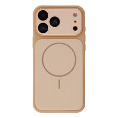  iPhone 18 Pro / 17 Pro Skal MagSafe Med Linsskydd Brun - Teknikhallen.se
