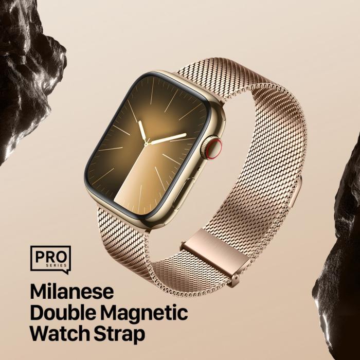 Bild 2, DUX DUCIS DUX DUCIS Apple Watch 38/40/41/42 mm Armband Milanese Pro Series - Teknikhallen.se