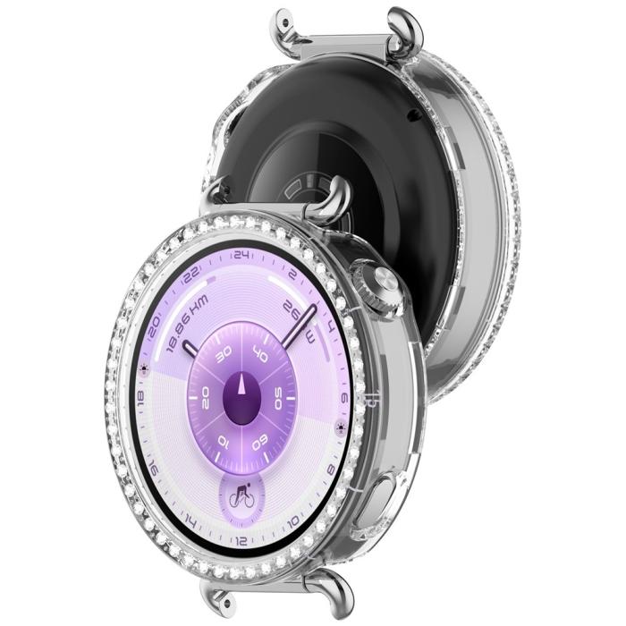 Bild 6,  Huawei Watch GT 6 41 mm Skal Strass Transparent - Teknikhallen.se